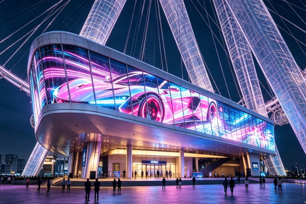 Digital Design of the Curtain Wall for the Ferris Wheel Base Podium.jpg