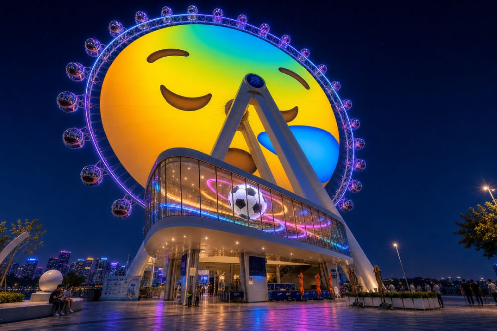 Digital Light and Shadow Display of the Ferris Wheel and Its Base.jpg
